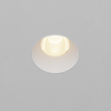 Светильник встраиваемый светодиодный Maytoni Dip DL121-15W-3K-TRS-W