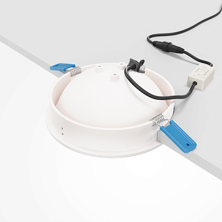 Светильник встраиваемый светодиодный Maytoni Move DL060-9W3-4-6K-W