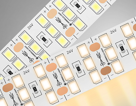 Светодиодная лента  GS3901 2835 324Led 26W 24V IP20 3000K GS GS3901