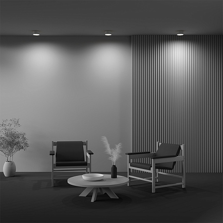 Светильник потолочный светодиодный Maytoni Zon C032CL-12W2.7K-RD-MG Светильник потолочный светодиодный Maytoni Zon C032CL-12W2.7K-RD-MG