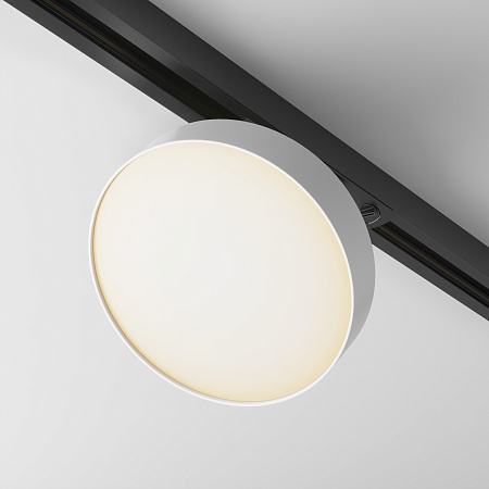 Трековый однофазный светодиодный светильник Maytoni Unity Zon TR043-1-12W3K-W