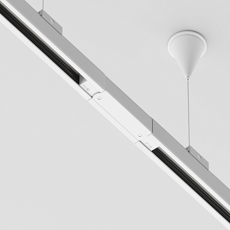 Коннектор прямой для 3-фазного шинопровода Maytoni Trinity Accessorises TRA005C-31W