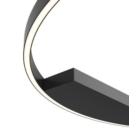 Светильник потолочный светодиодный Maytoni Rim MOD058CL-L65BK