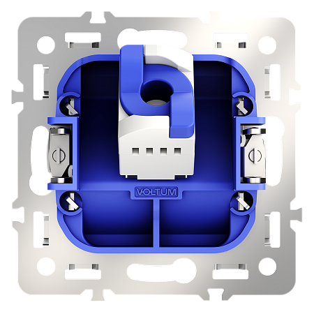 Механизм розетки компьютерной RJ45 кат.6 Voltum S70 VLS0601M