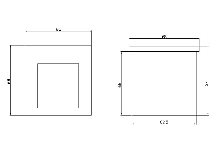 Архитектурный светодиодный светильник Maytoni Arca O038-L3W