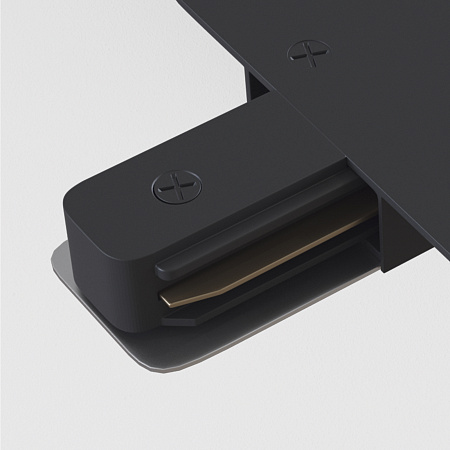 Коннектор угловой для однофазного шинопровода правый Maytoni Unity TRA002CL-11B