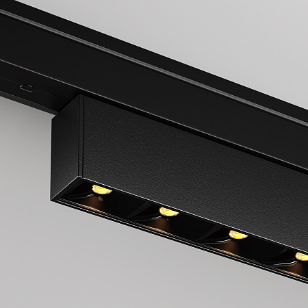 Трековый магнитный светодиодный светильник Maytoni Levity Points TR193-1-20W2.7K-M-B Трековый магнитный светодиодный светильник Maytoni Levity Points TR193-1-20W2.7K-M-B