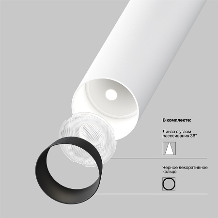 Спот светодиодный Maytoni Focus T P141RS-L125-6W4K-W