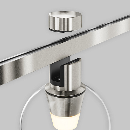 Трековый магнитный светодиодный светильник Maytoni Flarity Bubble TR148-1-3W3K-PT Трековый магнитный светодиодный светильник Maytoni Flarity Bubble TR148-1-3W3K-PT