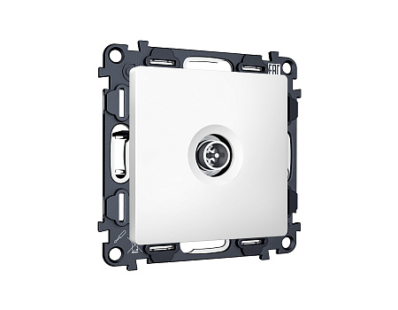 Комплект механизма TV розетки оконечной экранированной 5-1000MHz 3dB Ambrella Volt Alfa MA133005