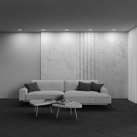 Светильник встраиваемый светодиодный Maytoni Basis DL066-12W3-6K-B