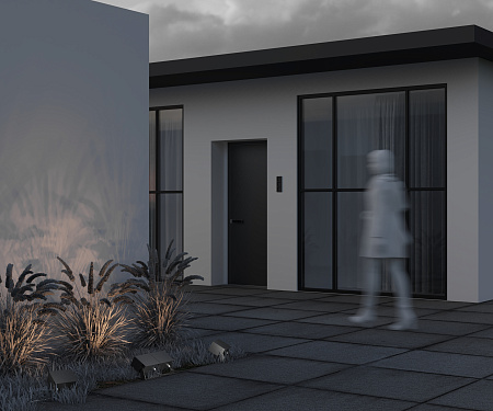 Уличный архитектурный светодиодный светильник Maytoni Spot O486FL-L10GF3K