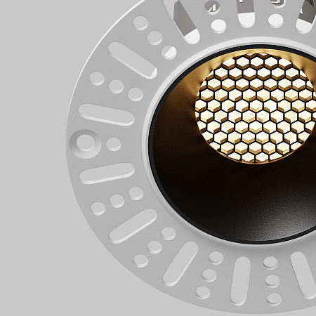 Светильник встраиваемый светодиодный Maytoni Dip DL119-10W-3K-TRS-B