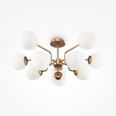 Люстра на штанге Maytoni Erich MOD221PL-10G