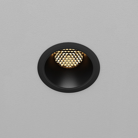 Светильник встраиваемый светодиодный Maytoni Dip DL123-10W-3K-B Светильник встраиваемый светодиодный Maytoni Dip DL123-10W-3K-B