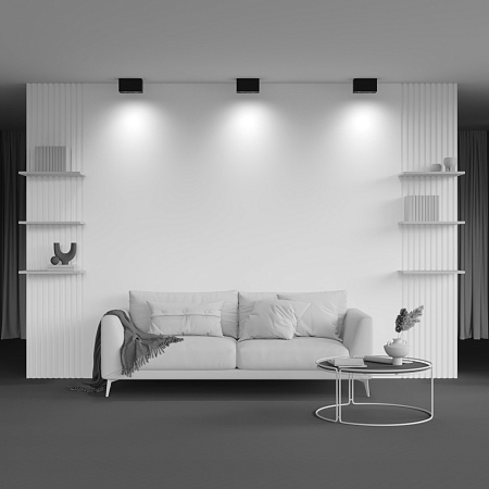 Потолочный светильник Maytoni Atom C017CL-02B