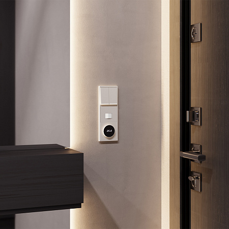 Накладка для датчика движения встраиваемого Voltum S70 (хлопок) VLS002213 Накладка для датчика движения встраиваемого Voltum S70 (хлопок) VLS002213