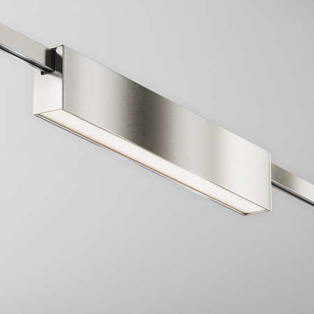 Трековый магнитный светодиодный светильник Maytoni Flarity Basis TR151-1-18W3K-PT