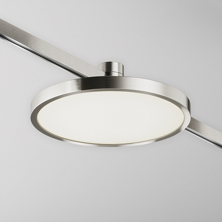 Трековый магнитный светодиодный светильник Maytoni Flarity Plato TR153-1-10W4K-PT