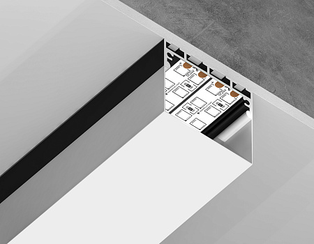 Профиль алюминиевый накладной/подвесной 42*45 "Profile System" Illumination GP3070BK Профиль алюминиевый накладной/подвесной 42*45 "Profile System" Illumination GP3070BK