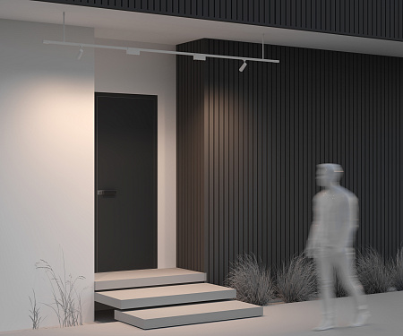 Жесткий подвес для уличной трековой системы Maytoni Elasity IP O-TR001-HL-W300