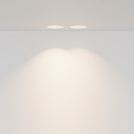 Встраиваемый светильник Maytoni Gyps Modern DL123-GU10-02-W