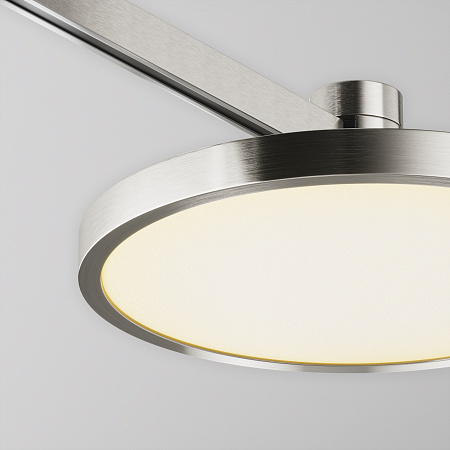 Трековый магнитный светодиодный светильник Maytoni Flarity Plato TR153-1-10W3K-PT Трековый магнитный светодиодный светильник Maytoni Flarity Plato TR153-1-10W3K-PT