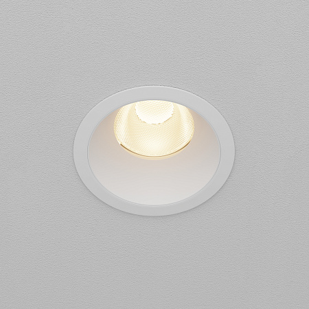 Светильник встраиваемый светодиодный Maytoni Dip DL117-15W-3K-W