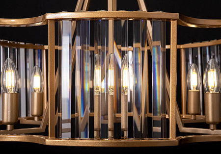 Люстра на штанге Maytoni Solar MOD087PL-06G Люстра на штанге Maytoni Solar MOD087PL-06G