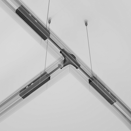 Коннектор питания Т-образный Maytoni Exility TRA034CWT-42B