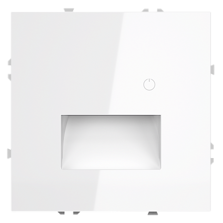 Подсветка светодиодная встраиваемая VOLTUM S70 с датчиком, (белый глянцевый) VLS070701