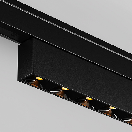 Трековый магнитный светодиодный светильник Maytoni Levity Points TR193-1-5W2.7K-M-B