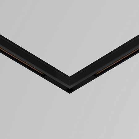 Коннектор питания угловой 3см Maytoni Levity TRA184CPC-1B-3