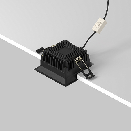 Светильник встраиваемый светодиодный Maytoni Okno DL056-8W3-4-6K-B