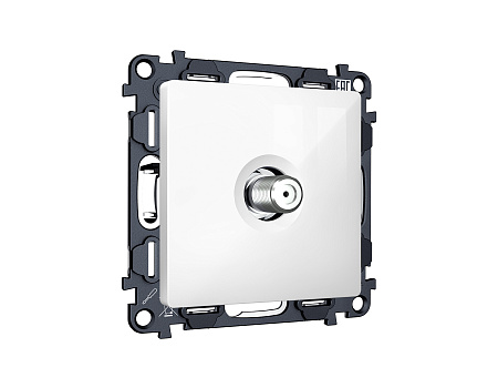 Комплект механизма TV розетки SAT 5-2400MHz 3.5dB Ambrella Volt Alfa MA113050