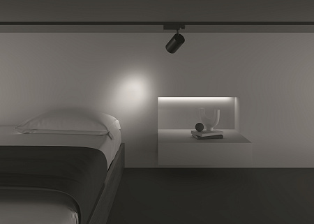 Трековый трехфазный магнитный светодиодный светильник Maytoni Trinity Vuoro TR029-3-26W3K-S-B