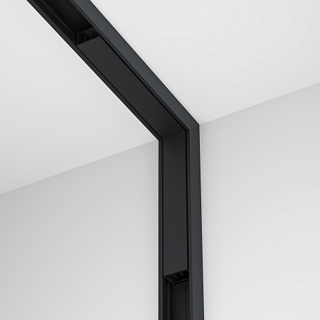 Коннектор питания угловой внутренний Maytoni Basity TRA172ICPC-1B