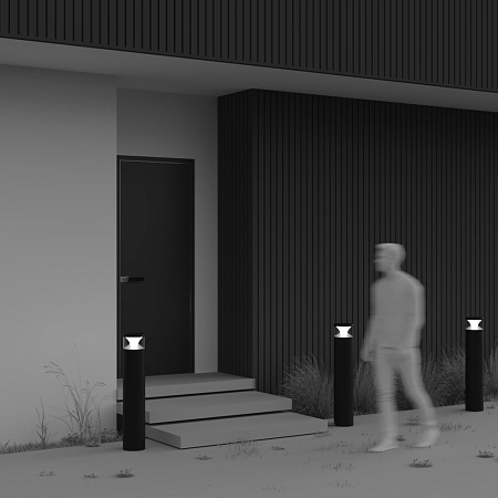 Уличный ландшафтный светодиодный светильник Maytoni Pyro O496FL-L21B3K2