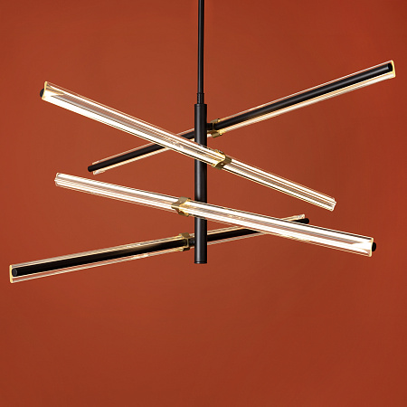 Люстра на штанге светодиодная Freya Brilliance FR5557PL-L22B