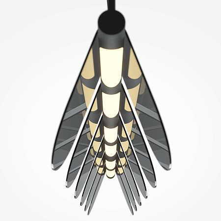 Светильник подвесной светодиодный Maytoni Fluffy MOD319PL-L30B3K