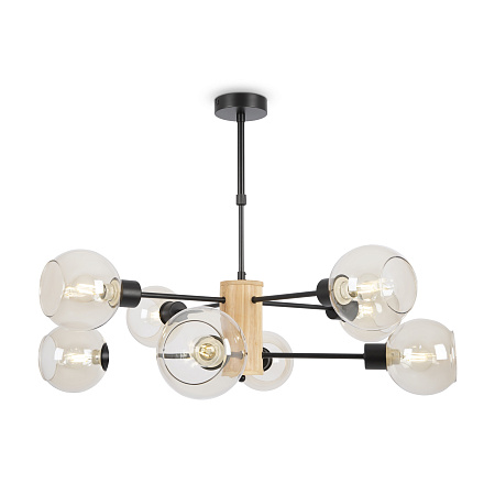 Люстра на штанге Freya Marvin FR5055PL-08B Люстра на штанге Freya Marvin FR5055PL-08B