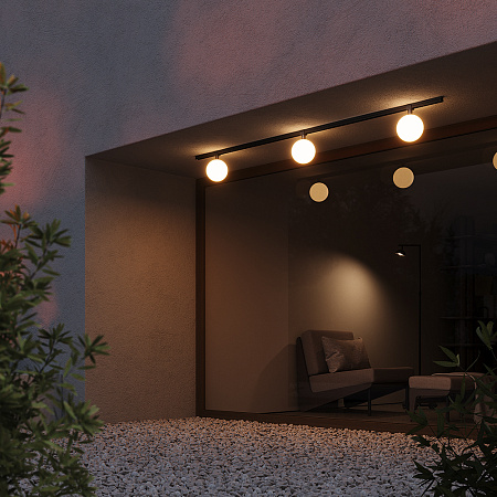 Уличный трековый светодиодный светильник Maytoni Elasity IP Luna O-TR01-2-S-9WB3K Уличный трековый светодиодный светильник Maytoni Elasity IP Luna O-TR01-2-S-9WB3K