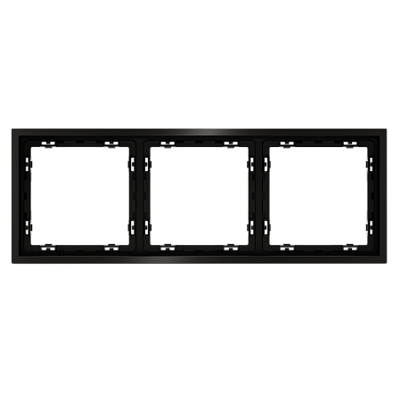 Рамка металлическая на 2 поста Voltum S70 METAL (антрацит) VLSM120312