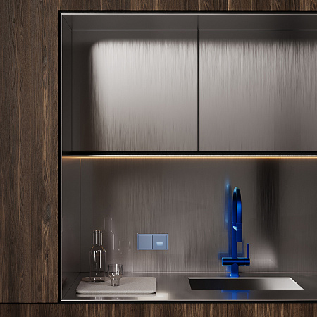 Накладка для подсветки светодиодной Voltum S70 (деним) VLS002315