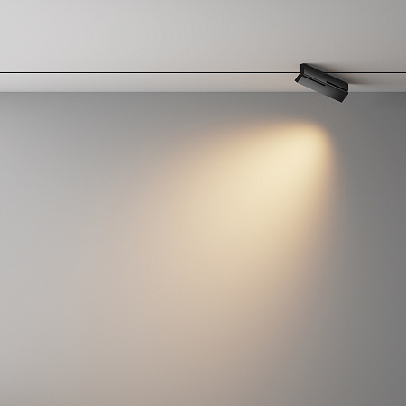 Трековый магнитный светодиодный светильник Maytoni Exility X Points Rot TR242-2-12W3K-B