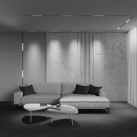 Трековый магнитный светодиодный светильник Maytoni Exility X Points TR241-4-12WTW-DSZ-B Трековый магнитный светодиодный светильник Maytoni Exility X Points TR241-4-12WTW-DSZ-B