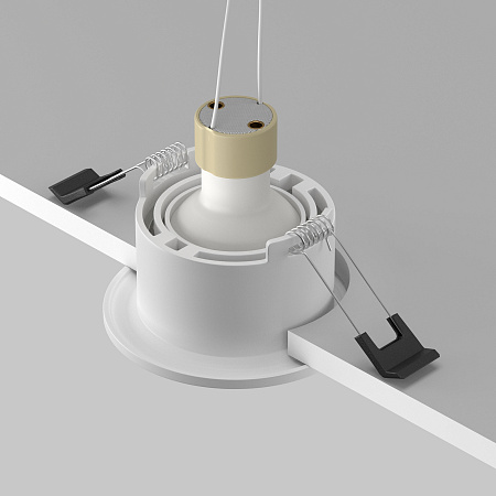 Светильник встраиваемый Maytoni Slim DL027-GU10-W