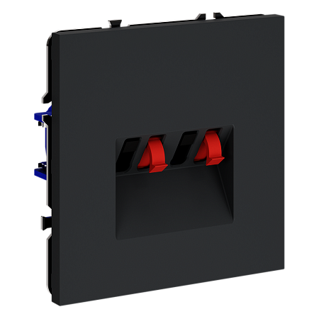 Розетка акустическая встраиваемая VOLTUM S70 4-местная, (графит) VLS060307 Розетка акустическая встраиваемая VOLTUM S70 4-местная, (графит) VLS060307