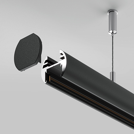 Шинопровод магнитный подвесной Maytoni Basity TRX172-R-111B Шинопровод магнитный подвесной Maytoni Basity TRX172-R-111B