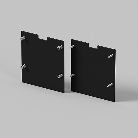 Комплект заглушек (для профиля 50×50) 2 шт., Maytoni ALM-5050T-B-EC 642047